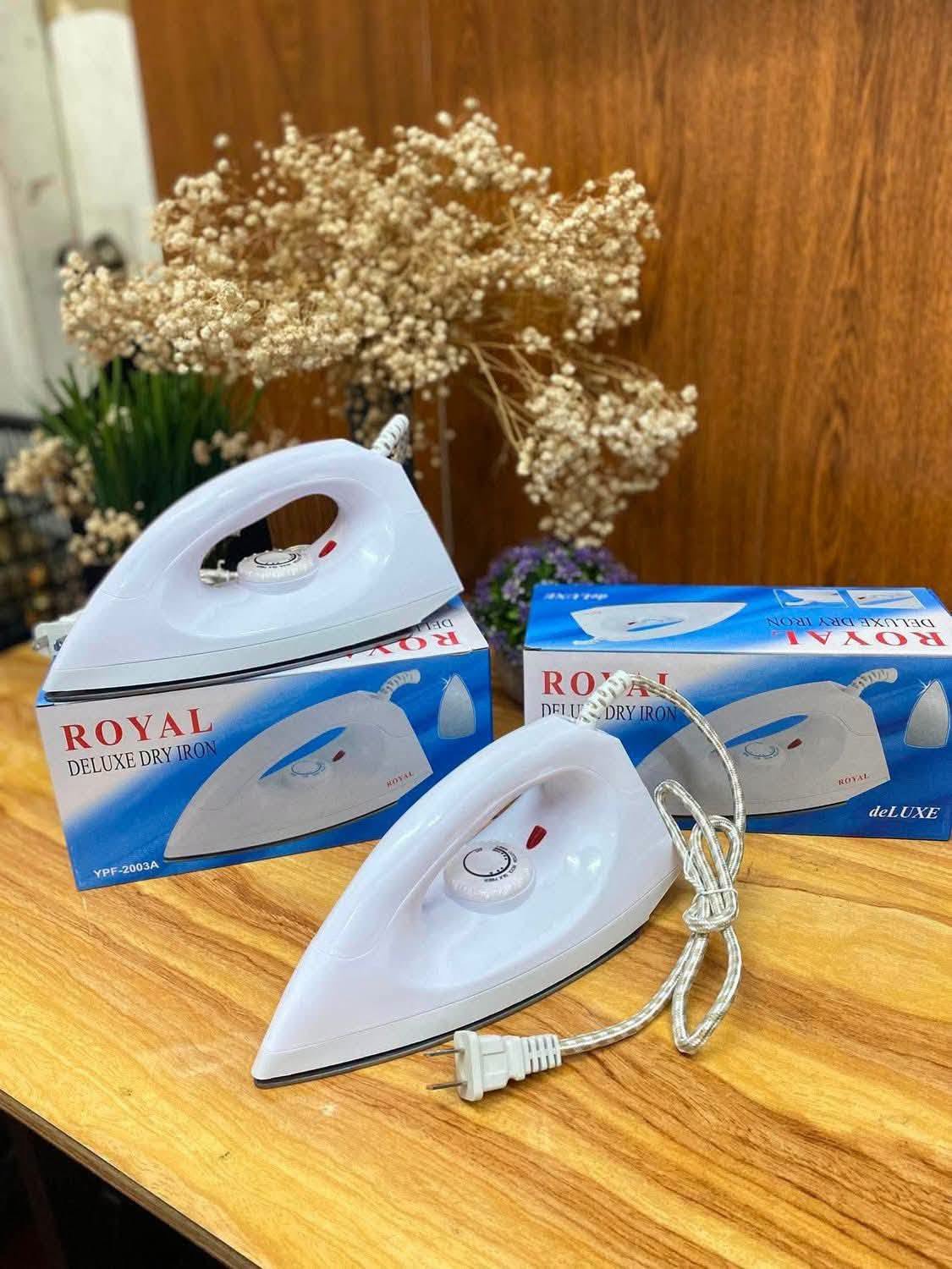Royal 1000W Automatic Deluxe Dry Iron Electric Iron (YPF 2003A) - Image 5