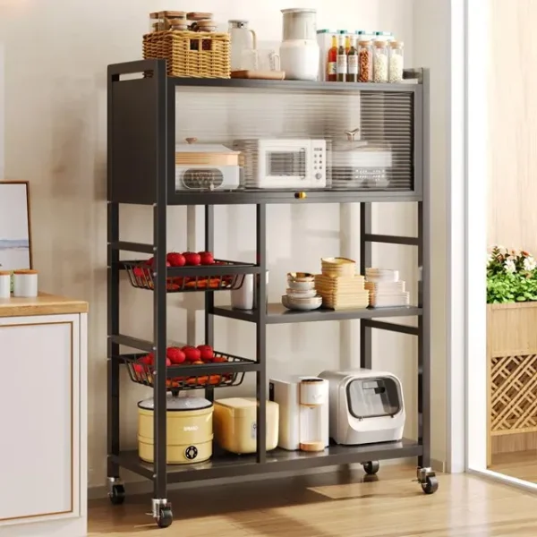 Floor Standing Kitchen Storage Rack - Image 2