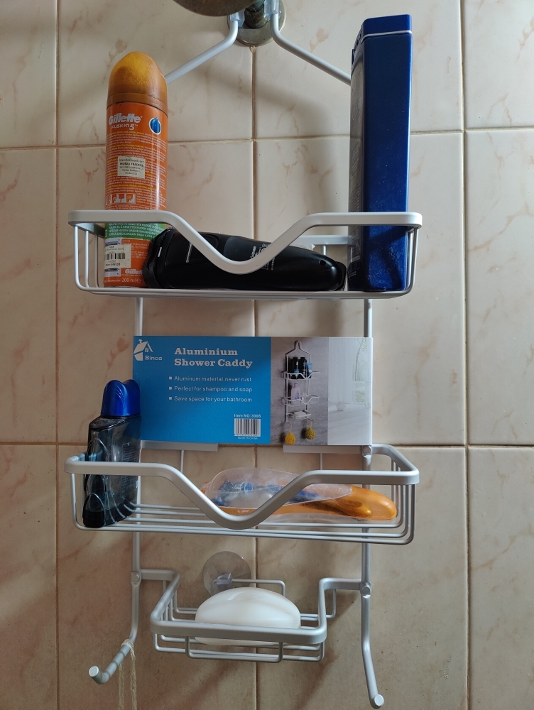 Aluminum Shower Organizer - Image 2