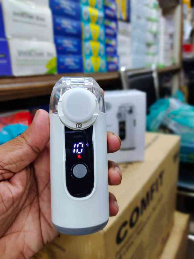 New Medical Nebulizers Portable Medical Mesh Nebulizador Household Smart Ultrasonic Nebulizer Machine with LCD Digital Screen - Image 3